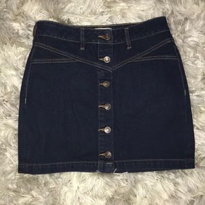 Pacsun Jean Skirt, Never worn, Size 4